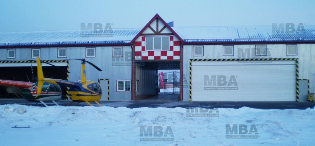 промышленные ангарные ворота