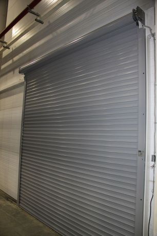 roll-up gates to the warehouse