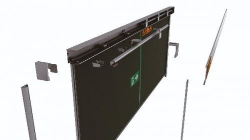 3d fire curtain scheme