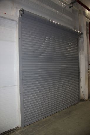 roll-up gates to the warehouse