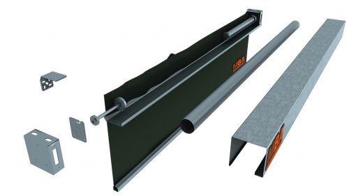 the design of the fire curtain window